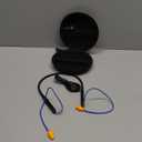 Bluetooth 6.0 Earplug Headphones with 40H Playtime & OSHA Compliant 29dB Noise Reduction Hearing Protection, Rechargeable Wireless Neckband Earbuds w/Mic, IPX6 Waterproof for Construction, Workshop (Orange)