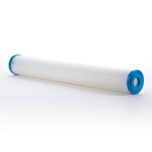20 Micron 20-Inch Whole House Water Filter Replacement Cartridge, Pleated Sediment Water Filters 2.5" x 20" for Well Water, Compatible with ECP20-20, 255487-43, SPC-25-2020, 1 Pack