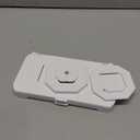 URROY Shower Phone Holder Waterproof, 360 Rotation Shower Phone Case, Anti-Fog High Sensitivity Universal Cover Mount Stand for Bathroom Wall Mirror Bathtub Kitchen, Gift for Men Women (White)