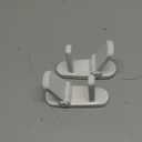 Door Lever Lock (2 Pack)  Prevents Toddlers from Opening Doors  Easy One-Hand Operation for Adults  Durable ABS with 3M Adhesive Backing  No Tools Needed for Install (White)