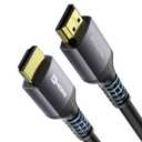 Stouchi 8K HDMI Cable 15FT/5M 48Gbps Ultra High Speed Extra Long HDMI Cord CL3 in-Wall Rated, 4K@120Hz 8K@60Hz eARC DTS:X HDCP 2.2&2.3 HDR10+ Compatible for PS5 SoundBar AVR UHD TV