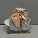 Gift Baskets for Women, Body & Earth Gift Set with Jasmine & Honey Scent Includes Bubble Bath, Hand Cream, Holiday Gift Baskets, Bath and Body Gift Sets for Women, Happy New Year Gifts