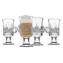 Godinger Dublin Irish Coffee Mugs for Coffees, Lattes, Cappuccinos, Smoothies, Hot&Cold Beverages, & More, 6oz, Set of 5