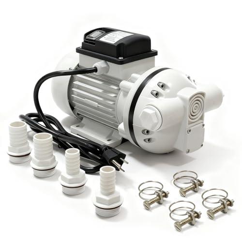 AC 110V-120V Diesel Exhaust Fluid Transfer Pump Self-Priming Electric Diaphragm DEF Pump for Urea, Oil, Water & Irrigation.Diaphragm Pumps with 400W, 10.6 GPM, 36ft Lift（White）