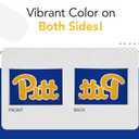 Pittsburgh Panthers College Sports Printed Flag - NCAA Licensed - Nylon - School Banner (Navy Blue) (4' x 6')
