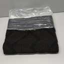 hicorfe Indoor Door Mat,Non Slip Door Mats,32"x48" Front Back Door Mat Rubber Backing,Absorbent Resist Dirt Entrance Inside Floor Mats for Entryway Washable Low-Profile(Black)