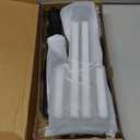 ONEMIX 42" LED Desk Lamp for Home Office, Eye-Caring Desk Light with Adjustable 4-Segment Bar, 1800LM Bright, Remote, Architect Table Lamp with Base for Dual Monitors, Reading, Study, Workbench(Black)