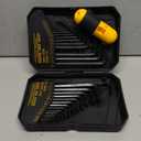 ELEAD 31-Piece Hex Key Set - Allen Wrench Set, SAE and Metric Allen Keys MM(0.7mm-10mm) SAE(0.028"-3/8) Heat-Treated, Torque Handle, High Leverage, Long & Short Keys, Easy Organization