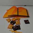 Halloween Pumpkin Party Favors Tic Tac Toe Bean Bag Game for Kids,Bean Bag Toss Across for Indoor Outdoor Yard Background Lawn Adults Family Night Halloween Activities 10 Bean Bags