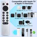 (2 Pack) Replacement Remote for Apple-TV-Remote-Control 4K/HD (NOT Siri & NO Voice)