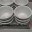 Winco Fluted Ramekins, 2-Ounce, White, 12-Pieces