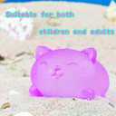 Stress Cat Toy, Stretch and Squeeze Stress, Cute Cat Toy for Anxiety Relief, Birthday, Christmas, Office, Stocking Stuffer Gift, Toy Cat for Pulling