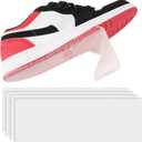 Shoe Sole Protector for Sneakers, 4 Pcs 13.8 * 5.9 Inch Clear Shoe Bottom Protector for Air Force 1, Red Bottom Heels, Dress Shoes, etc.(4 Pcs)