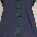 Gymboree Girls and Toddler Short Sleeve Dressy Dress (12, Tidal Green Plaid)