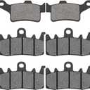 Road Passion Front and Rear Brake Pads Replacement for CAN-AM RT S LTD 3 cyl eng/6 speed/Special Series/calipers 2013-2021/ Spyder F3 S LTD SE6/SM6 Special Series Daytona 500 2015-2021(3 pairs)