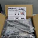 HOSKO Ladder Stabilizer, Heavy Duty Ladder Roof Stabilizer, Adjustable Leg 20-30" Extension Ladder Stabilizer for Roof Gutter