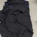 NICEWIN Mens 4D Padded Bike Shorts Anti-slip Leg Cycling Underwear Wide WaistBand Biking Bicycle Motorcycle Underpants (Medium, Black+blue)