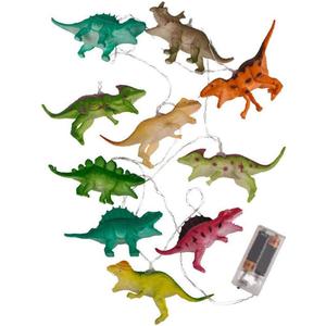 10 LED Dinosaur String Light for Kids Christmas Fairy Lights Children's Room Lights Children Gift (Assorted Color)