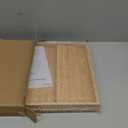 Bamboo Spice Drawer Organizer, (Need 3.1 Deep Drawer) Expandable 4 Tier Spice Rack for Cabinet (From 12" to 23" Wide), Seasoning Storage Insert, Spice Organizer for Drawer,Jars Not Included (Natural)