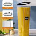 Airtight Food Storage Containers with Lids, 24 PCS Kitchen and Pantry Organization Canisters, BPA-Free, PVC-Free, Food-grade Plastic Leak-proof Jars for Cereal, Flour, Sugar, Extra 24 Labels & Marker