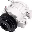 AC Compressor for Car,A/C With a plug Compressor Compatible Clutch L4 2.5L Compatible With Ni~ssan Rogue 2008-2013,Rogue Select 2014-2015
