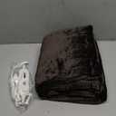 Tefici Electric Heated Blanket Throw, Super Cozy Soft 2-Layer Flannel 50" x 60" Heated Throw with 3 Heating Levels & 4 Hours Auto Off, Machine Washable, ETL&FCC Certified, Home Office Use, Brown