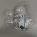 Straw Cup Conversion Kit for Philips Avent Natural Baby Bottles,Weighted Straw Sippy Cup Transition Kit with Soft Nipple and Handles for Toddler, Pack of 4