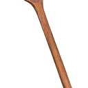 UPKOCH 11'' Wooden Spoon, Baking Mixing Stirring Cooking Heart Shaped Spoon, Bridal Shower Wedding Gift, House Warming, Valentine's Day, Brown