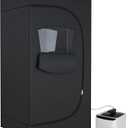 TOREAD Portable Steam Sauna Box for Home，Indoor Full Size Foldable Sauna Tent Thicken 600D Canvas，Personal Sauna with 2.6L 1000W Steam Pot Remote Control