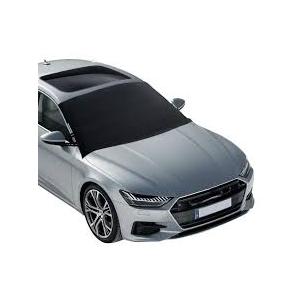 EcoNour Windshield Cover for Ice and Snow  Universal Fit for Car, SUV, Truck, Heavy Duty 600D Oxford Fabric Frost Protector for Ice & Sleet, Includes AntiTheft Straps, Medium (69"x42")