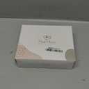 Muslin Bassinet Sheets for Babies  Soft & Breathable 100% Cotton Fitted Sheets for Oval, Rectangle, Hourglass Bassinet Mattress Pads, 2-Pack (Ivory & Pink)