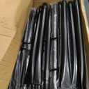 NUERPO 10 Pack String Light Poles,Metal Poles for Hanging Outdoor Light Strings,10 Pack 10 FT Light Poles Stand for Outside Garden,Patio,Wedding,Backyard,Deck,Party