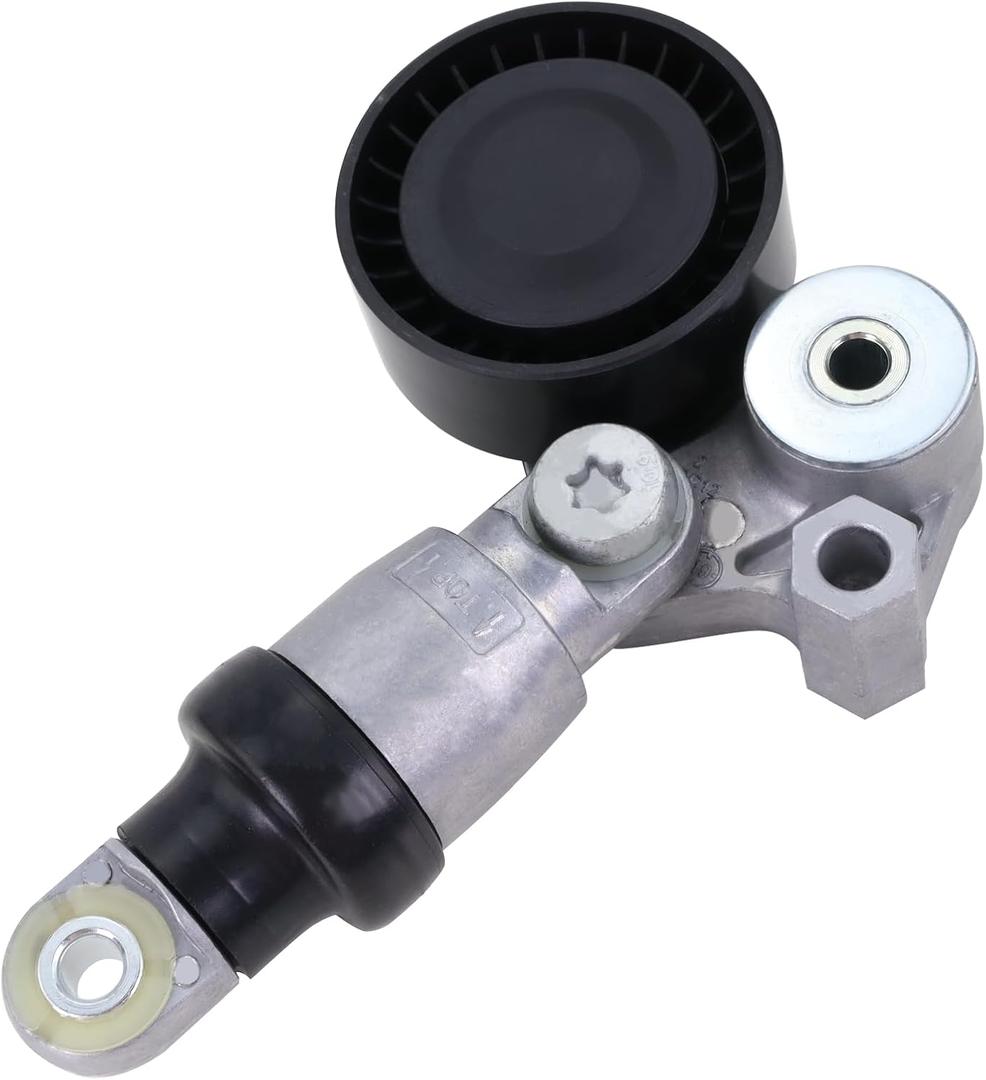 Belt Tensioner Assembly with Pulley Fits 2004-2024 Mazda 3 2013-2024 CX-5 CX-50 2003-2019 Mazda 6 2016-2022 Mx-5 Miata 2016-2023 CX-9 2016-2021 CX-3 2022-2024 CX-30 2.0L 2.5L Replace#PE7W-15-980