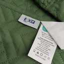 EXQ Home Quilt Set of 2 , Green 220" x 180"