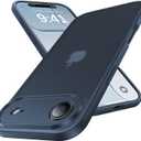 for iPhone 17 Air Case, [Ribbed Non-Slip Sides] [Military-Grade Drop Protection] [Full Camera Protection] Anti-Yellow Soft-Touch Shockproof Slim Phone Case for iPhone 17 Air, Midnightblue
