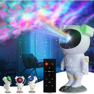 Astronaut Star Galaxy Projector - Space Starry Night Light Nebula Ceiling Projection Lamp with Timer and Remote for Kids Adults Bedroom, Gaming Room, Room Decor, Christmas Birthday Gift