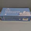 Dog Wheelchair for Back Legs – Adjustable Height/ Length/ Width, Sturdy Wheelchair with All-Terrain Shock-Absorbing Wheels, Mobility Support for Injured or Disabled Small & Medium Dogs & Cats, Blue (M)