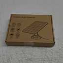 6W Solar Panel Charger for Eufy Camera, Solar Panel Compatible with Eufycam 3/3C/2/2 Pro/2C/2C Pro/E/E20/E40/L20/L40, with Micro USB & Type-C Port 9.8ft Cable