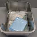 Stainless Steel Sifting Litter Box for Rabbit (L)