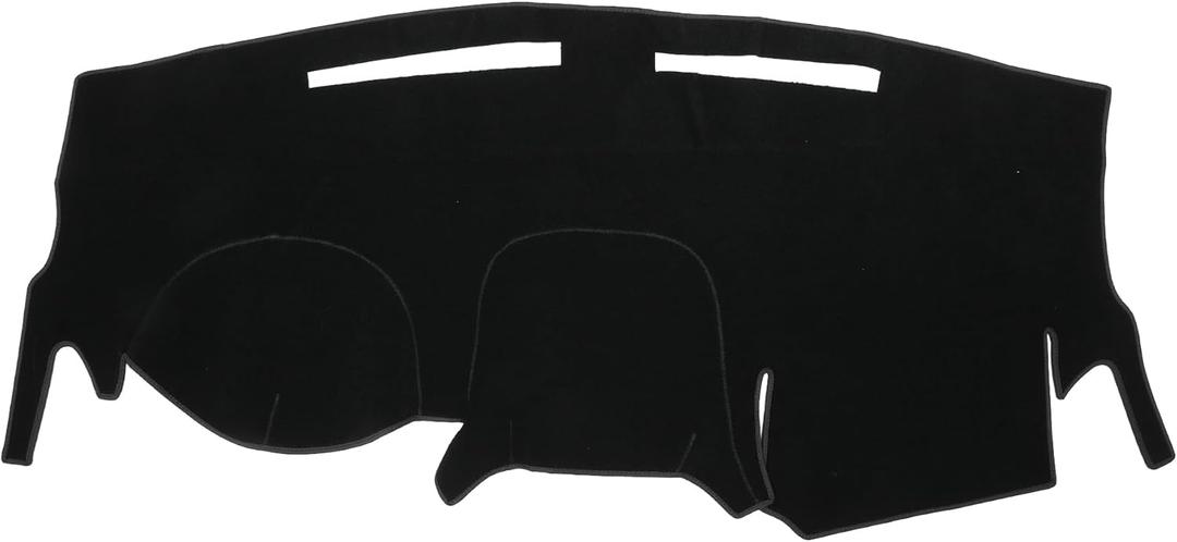 Dash Cover, Center Console Non-Slip Dashboard Carpet Mat for Dodge Grand Caravan 2011-2020 Polyester Black,1Pc