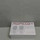 Momcozy S9 Pro Upgraded Wearable Breast Pump, Hands-Free Design with Extended Battery Life & LED Display, Double Electric Portable Pump with 2 Modes & 9 Levels, 24mm, 2-Pack, Gray