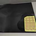 Extra Large Induction Cooktop Protector Cover Mat (Magnetic) | 300°C (572°F) Heat-Resistant | Power Boost Compatible | Range Covers for Electric Stove (Pure Black, 20.4x30.7 In)