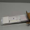 Aluminum Mini Blinds for Indoor Windows Cordless 1In No Holes 100% Privacy Protection L-Shaped Slats Room Darkening Horizontal Window Blinds for Office,Home, White, Custom Size