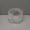 Clear Plant Nursery Pots Acrylic Orchid Pots with Drainage Holes and Tray Transparent Planter for Indoor Plants, Succulents, Herb, Flowers and Cactus Decorative(8 Inches,Circle)