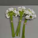 Floroom Ranunculus Artificial Flowers 18 Pcs Ivory Faux Silk Mini Ranunculus Bulk Fake Wedding Filler Flowers for DIY Bouquets, Centerpieces, Bridal Shower Decorations & Arrangements