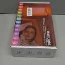 Lightess Battery Operated Wall Sconces with Remote Set of 2, RGB Rechargeable Wall Light Fixtures with Fabric Shade, Dimmable Lighting Decor for Bedroom Living Room