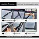 Replacement for Acura RDX 2019-2021 Silent Wipers -FAPIUO Front and Rear Windshield Wipers 26"/18"+12" Full Blade Set (3 Pack)