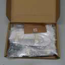 Haliwu 10 Pack 3 inch Hole Center Black Cabinet Pulls Black&Gold Cabinet Handles, Barrel Gold Dresser Drawer Pulls for Kitchen Hardware