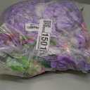 Waipfaru 24 Pack Wisteria Hanging Flowers, 3.6 Feet Wisteria Artificial Flowers, Wisteria Garland, Hanging Flowers for Wedding Decoration, Vines for Bedroom Home Wall Decor (White & Pink & Purple)