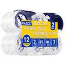 Clear Packing Tape, 12 Rolls Heavy Duty Packaging Tape with Dispensers for Packing Shipping Moving and Sealing, Thicker Packing Tape-2" x 65 Yards Per Roll, 780 Total Yards